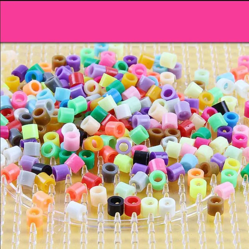 5MM 500PCS Pixel Puzzle Iron Beads DIY Handmade Gift Toy for Kids