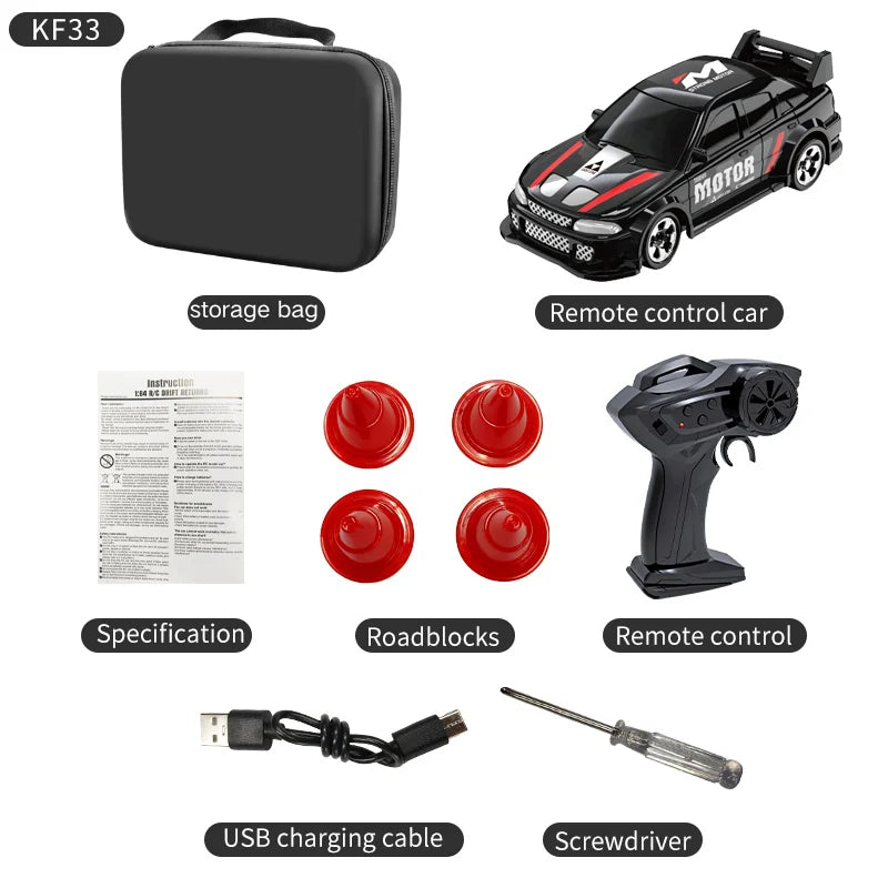 CowLost | fencing-barriers-teranty-kf20-1-64-four-wheel-drift-rc-racing-car-remote-control-toy |36
