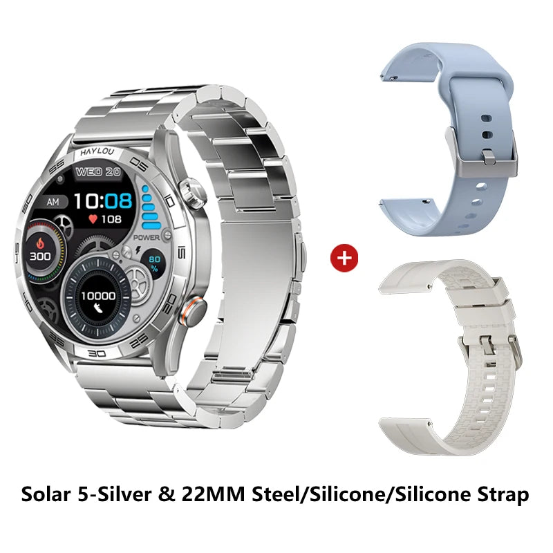 CowLost | haylou-solar-5-voice-calling-smartwatch-1-58-amoled-display |37