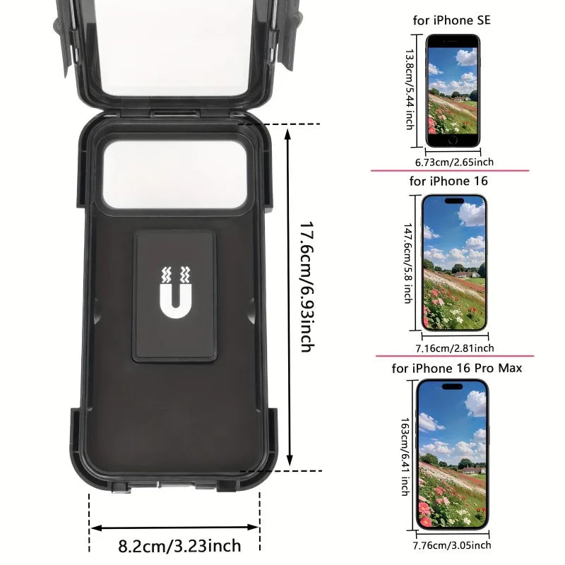CowLost | vehicle-parts-accessories-waterproof-universal-motorcycle-bike-phone-holder-360-swivel-mount |5