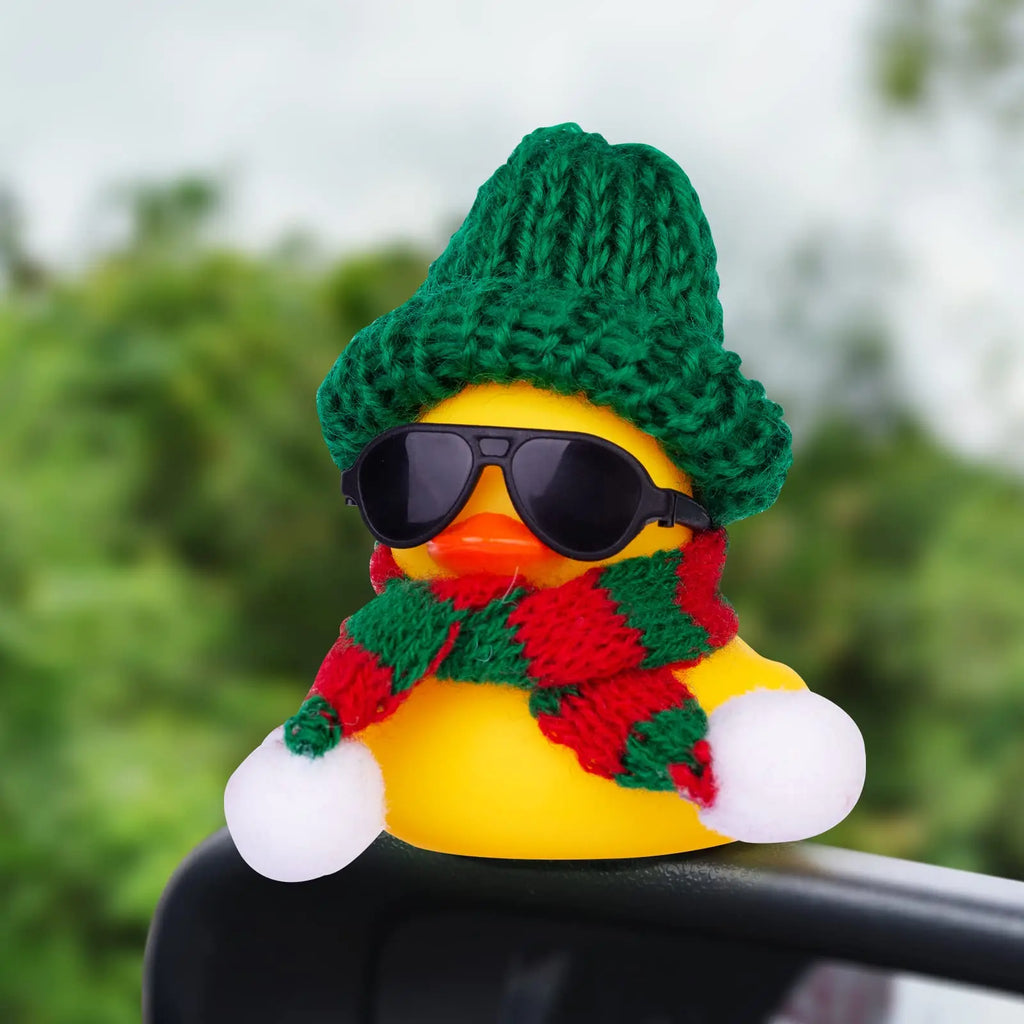 CowLost | product_id-2-pack-yellow-rubber-duck-christmas-car-dashboard-ornaments |6