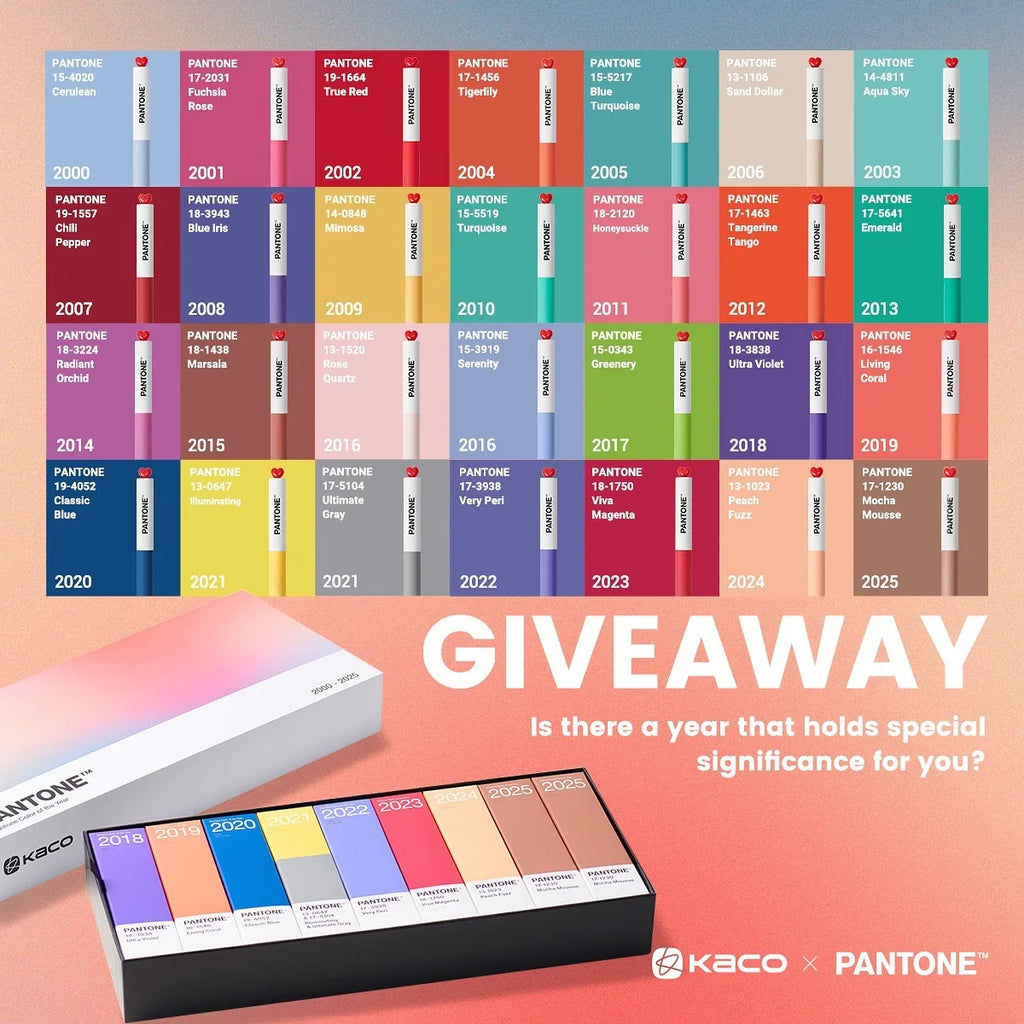 CowLost | product_id-kaco-pantone-gel-pen-set-2pcs-color-of-the-year-black-signing-pen-for-school-office |1