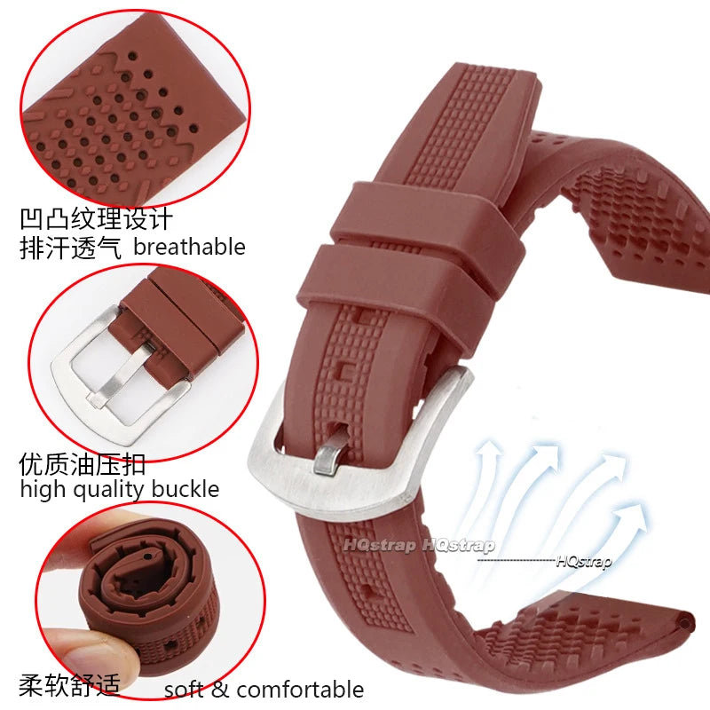 CowLost | watch-bands-product_id-breathable-silicone-rubber-watchband-16-24mm-waterproof-sports-replacement-strap-for-men-and-women |8