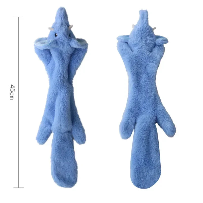 CowLost | dog-kennel-run-accessories-soft-shell-plush-squeaky-dog-toy |5