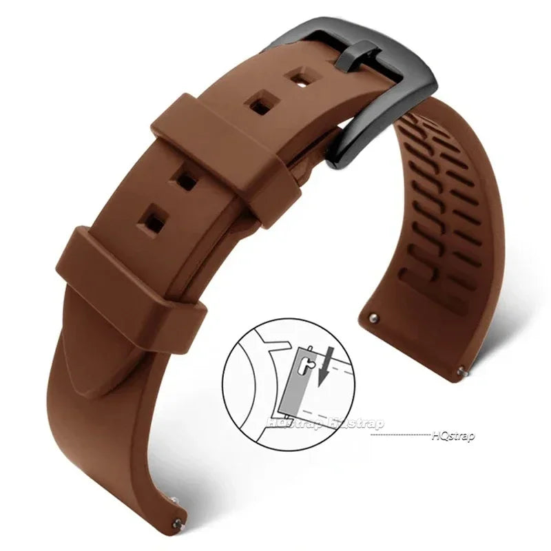 CowLost | product_id-quick-release-silicone-sports-watch-strap-18-24mm-black-green-orange-blue |35