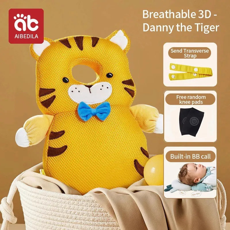 CowLost | aibedila-newborn-head-back-protector-baby-protect-pillow-learn-walk-headgear |38