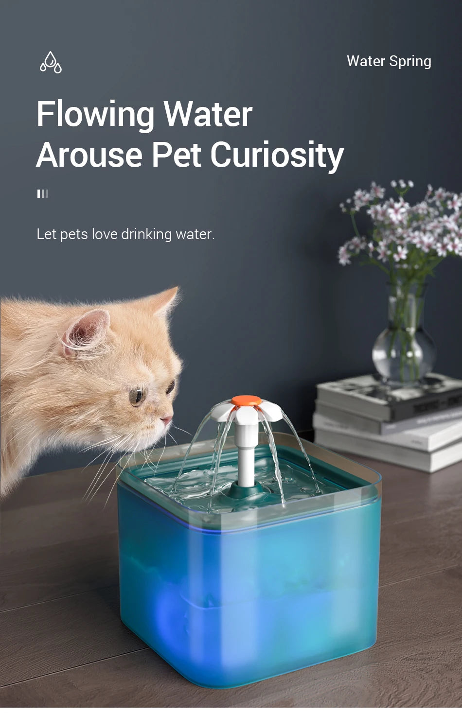 CowLost | cat-food-rojeco-led-cat-water-fountain-filter-automatic-dispenser |18