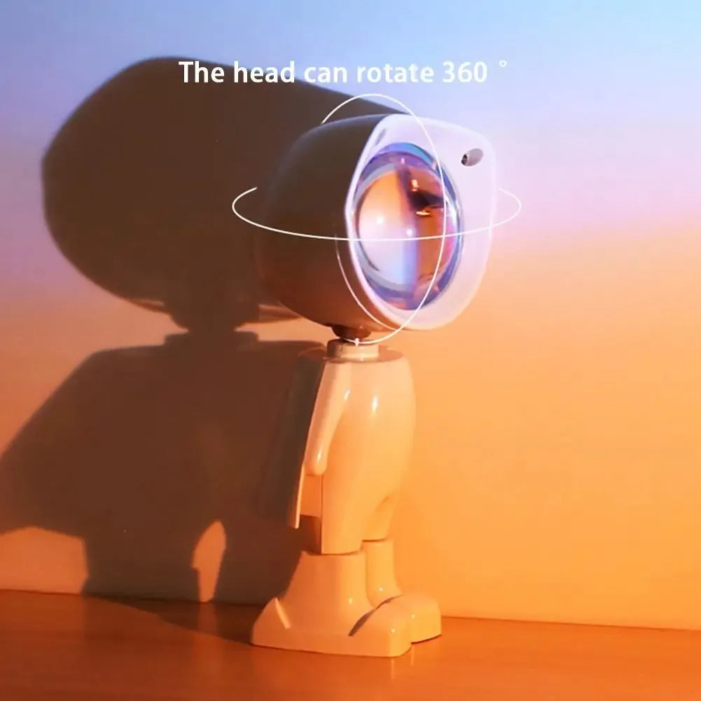CowLost | product_id-astronaut-robot-rainbow-sunset-rechargeable-projection-night-light |9