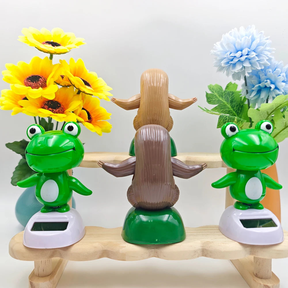 CowLost | product_id-cute-frog-and-sloth-swing-car-ornaments-for-interior-decor |5