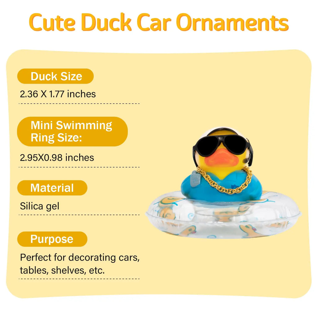 CowLost | product_id-car-rubber-duck-dashboard-ornament-with-swim-ring-necklace-and-sunglasses |2