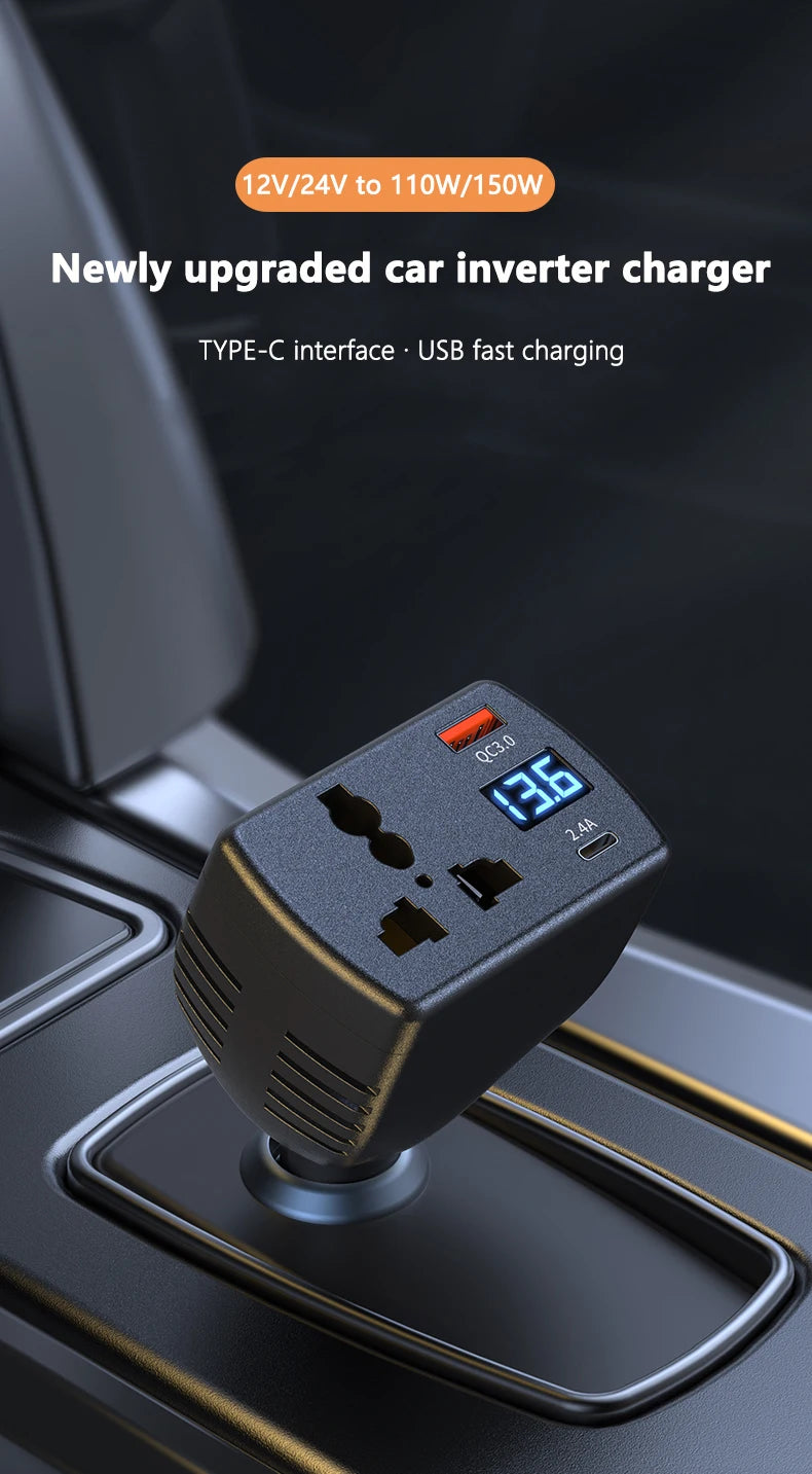 CowLost | product_id-2025-150w-12v-to-220v-car-power-inverter-with-usb-charger |8