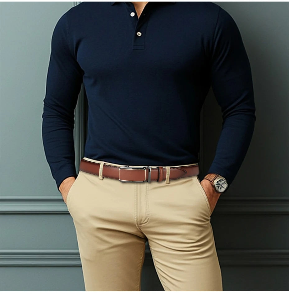 CowLost | maikun-leather-ratchet-belt-for-men |14