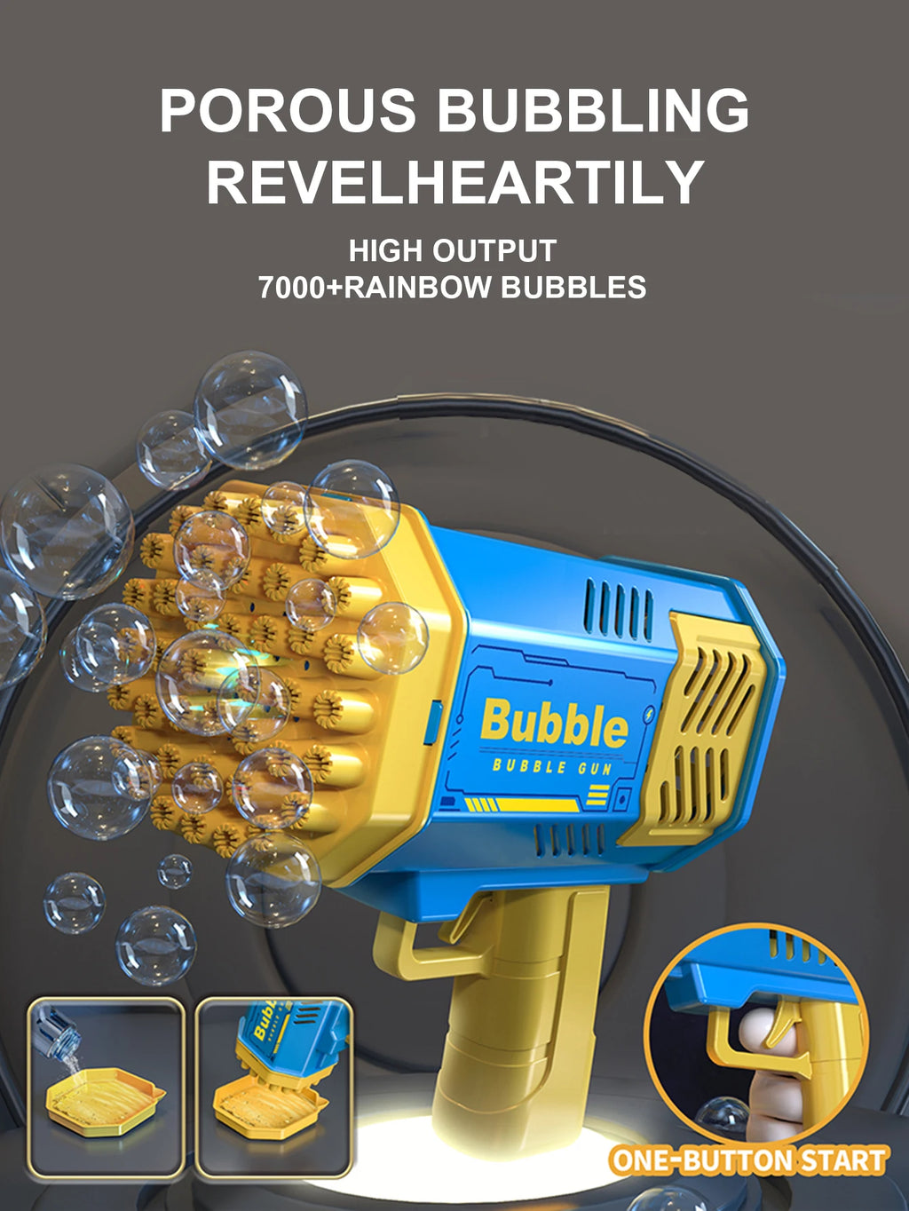 CowLost | product_id-childrens-40-hole-portable-automatic-bubble-gun-toy-with-light-no-battery-needed |19