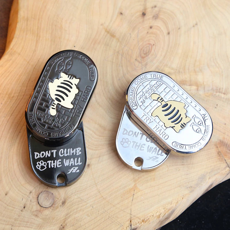 CowLost | product_id-greedy-big-fat-cat-stainless-steel-edc-mechanical-push-fidget-slider-for-stress-relief-and-adhd |1
