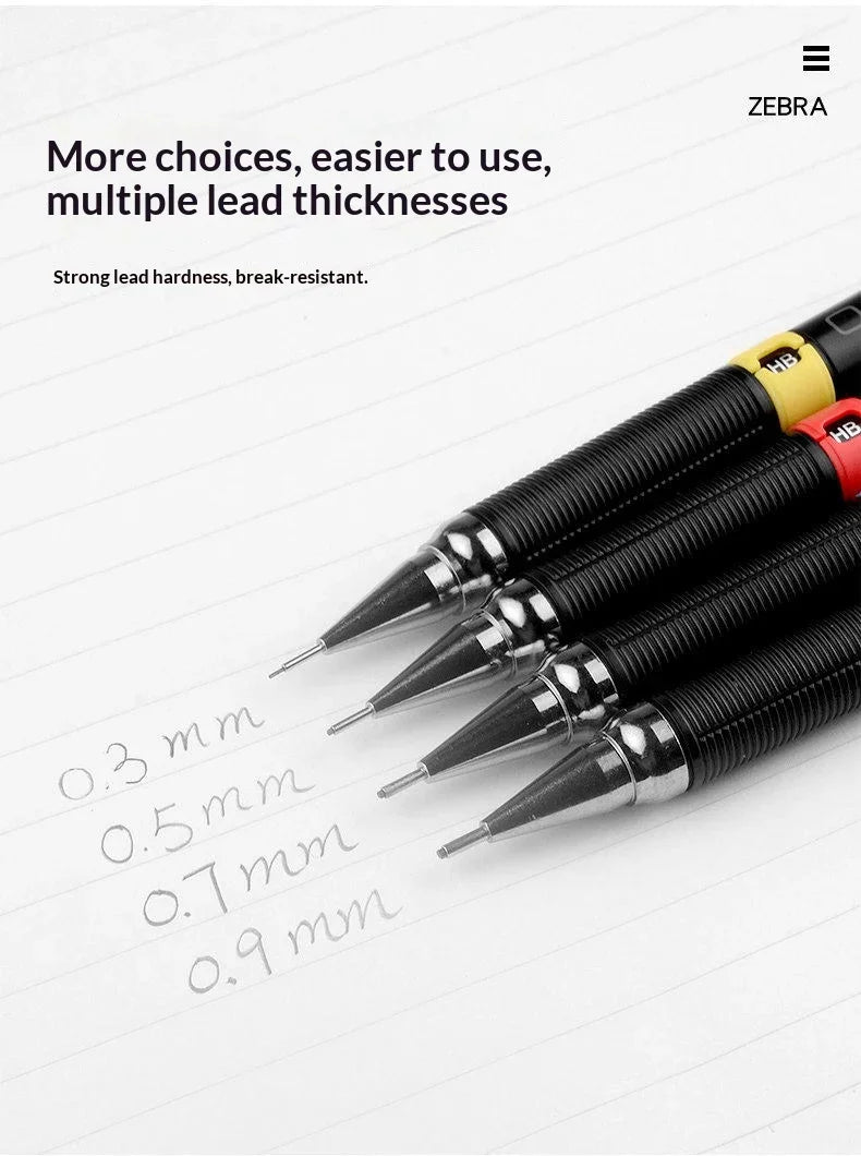 CowLost | product_id-zebra-dm5-300-mechanical-pencil-set-0-3-0-5-0-7-0-9mm-break-resistant-for-technical-drawing-and-school-use |13