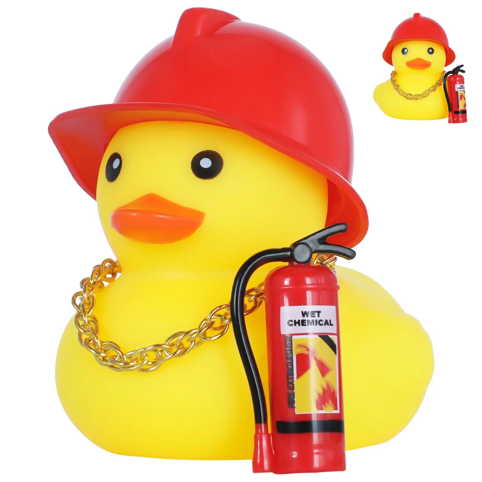 CowLost | product_id-firefighter-rubber-duck-car-dashboard-squeaky-ornament |1
