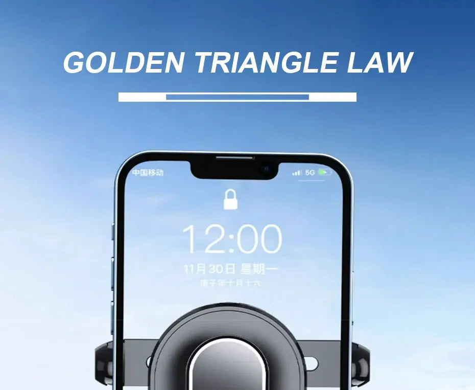 CowLost | mobile-phone-car-mounts-product_id-gravity-car-air-vent-phone-holder-360-rotation-mobile-stand-clip-mount |9