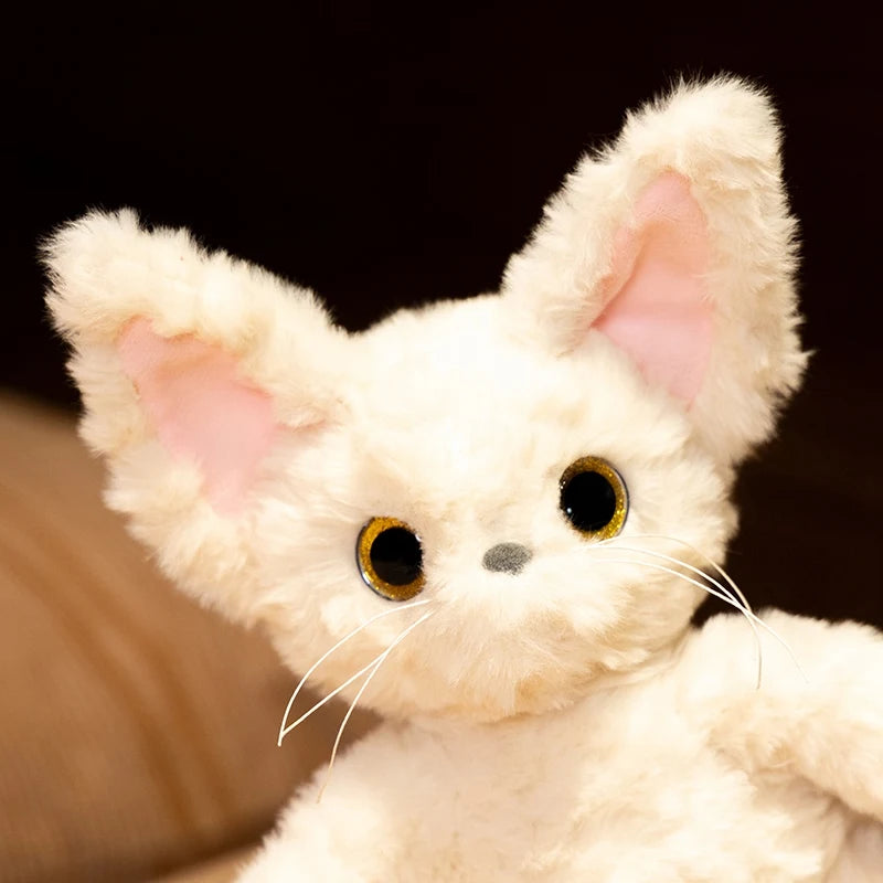 CowLost | fencing-barriers-devon-rex-plush-toy-german-curly-cat-soft-stuffed-doll |5