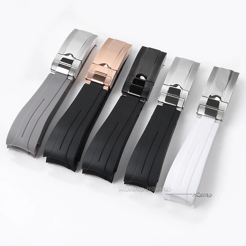CowLost | watch-bands-product_id-20mm-22mm-silicone-rubber-watchband-for-rolex-submariner-gmt-daytona-curved-end-waterproof-sport-strap |2