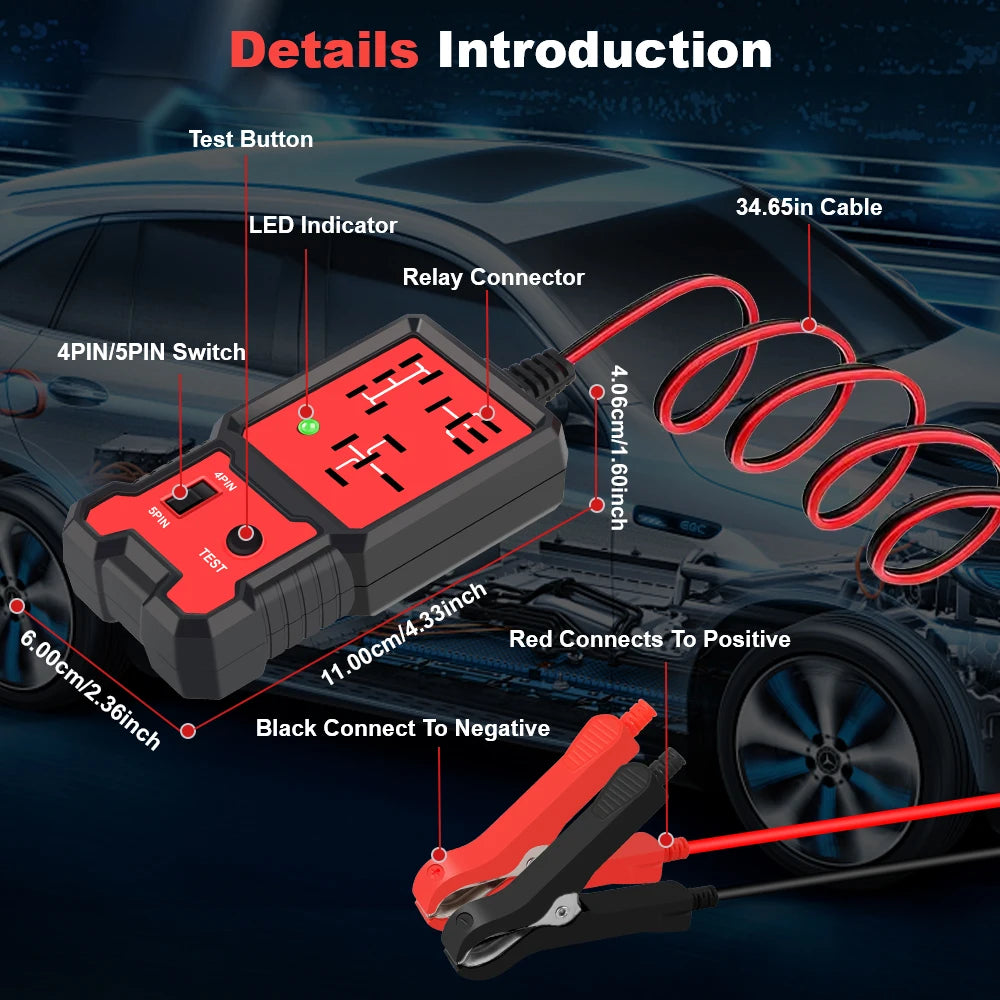 CowLost | product_id-universal-12v-car-relay-and-battery-voltage-tester-with-indicator-light |3