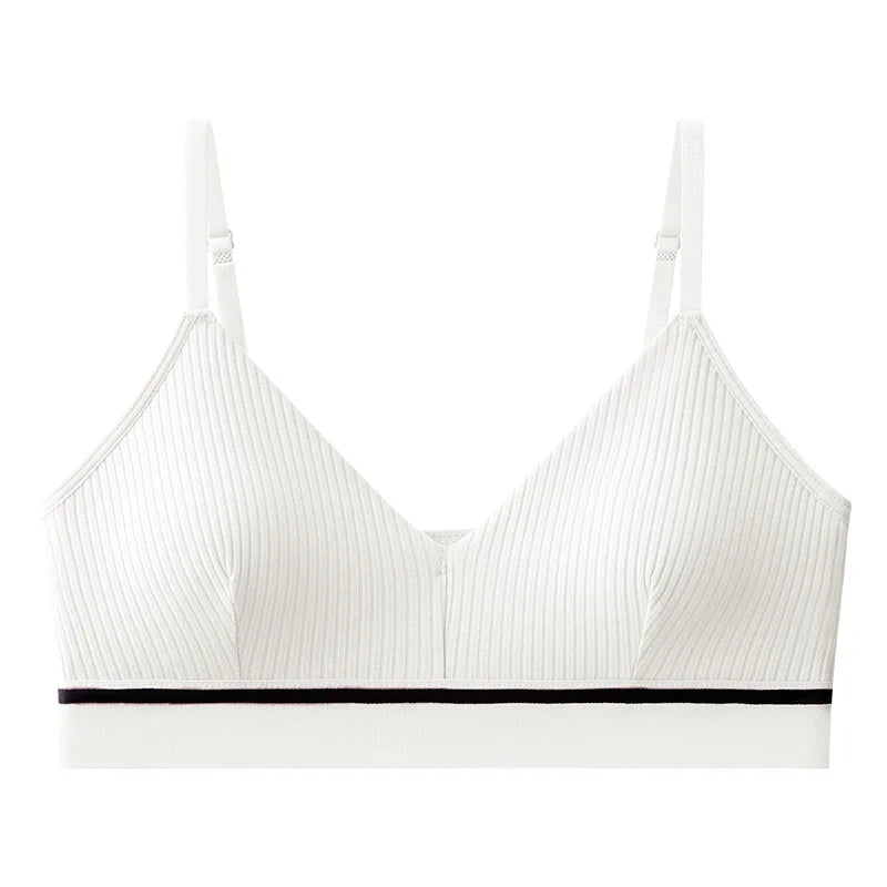 CowLost | product_id-women-s-cotton-wire-free-push-up-tube-top-bra-with-adjustable-straps-solid-color |23