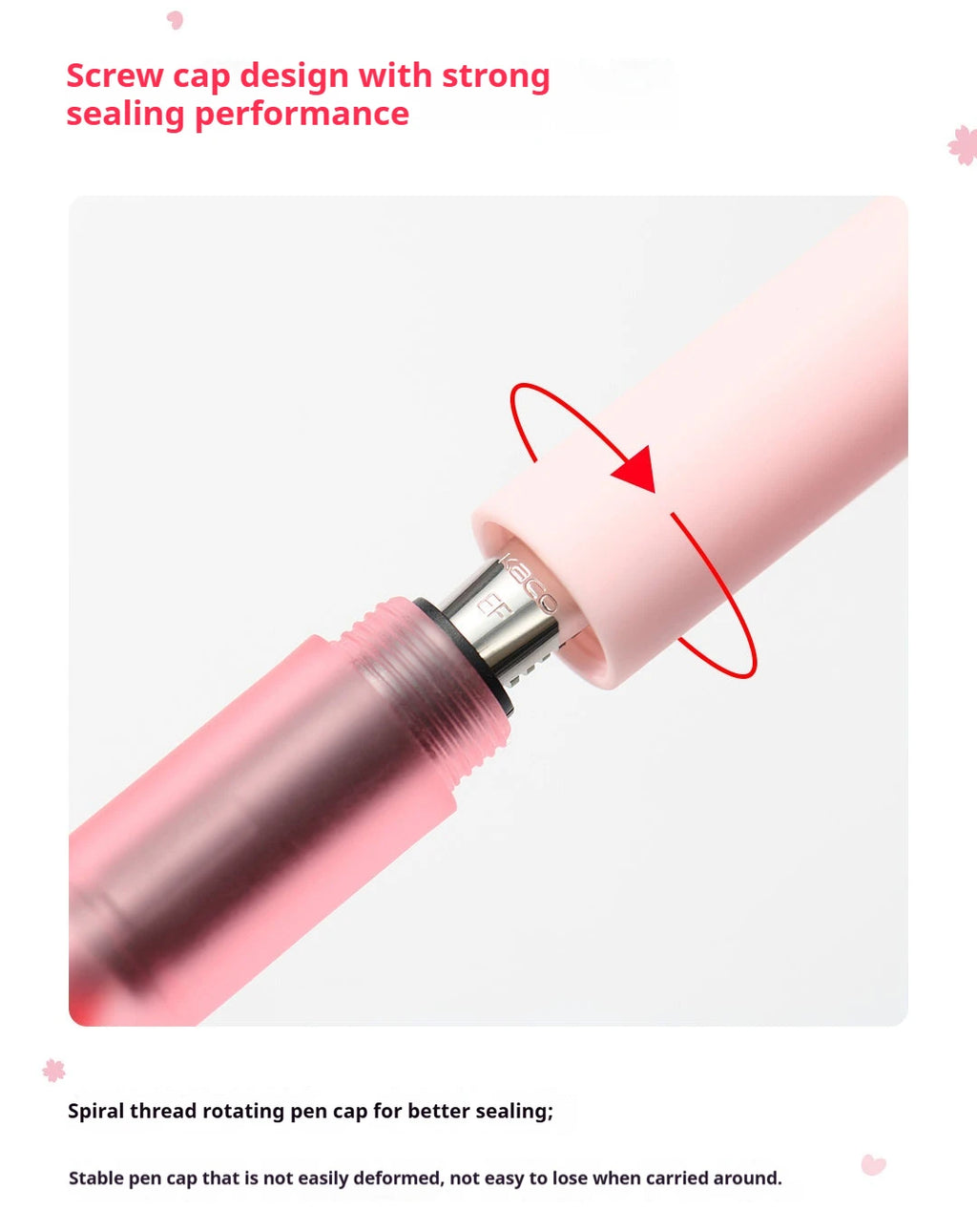 CowLost | product_id-kaco-heartfelt-ef-calligraphy-fountain-pen-with-replaceable-ink-smooth-writing-for-students-writers |12