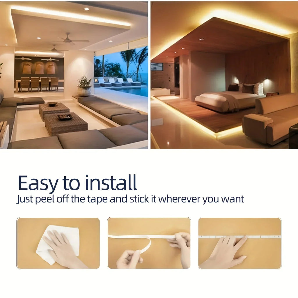 CowLost | light-ropes-strings-product_id-5v-usb-led-strip-light-flexible-cuttable-white-warm-white-adhesive-tape-for-tv-backlight-cabinet-bedroom-decor |4