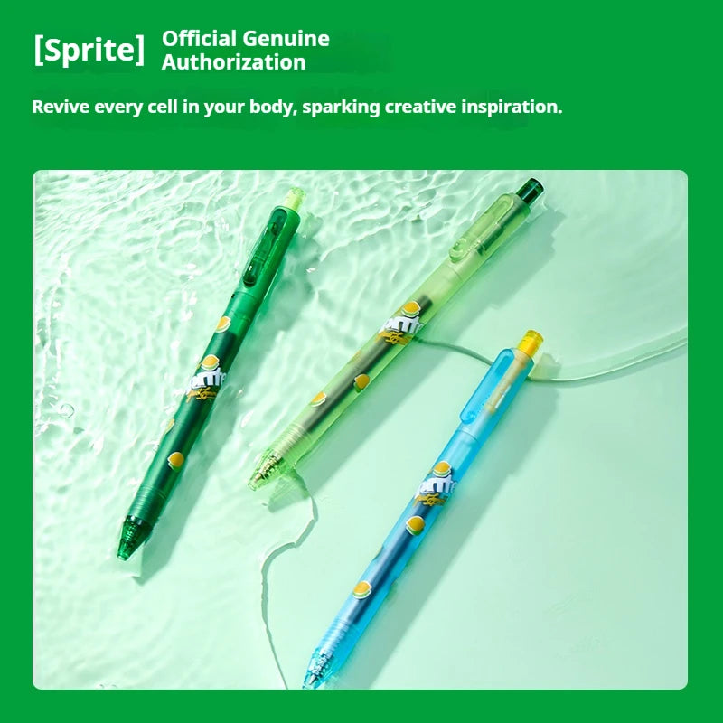 CowLost | product_id-kaco-x-sprite-3-pack-0-5mm-refillable-gel-pens-ultra-smooth-ink-for-office-study |3