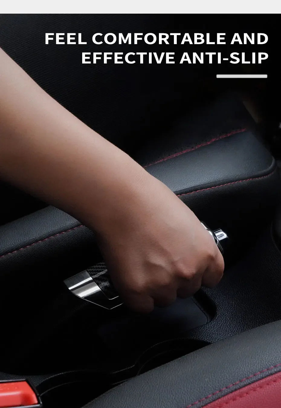 CowLost | hand-grips-product_id-car-hand-brake-cover-carbon-fiber-protection-grip-interior-accessory |9