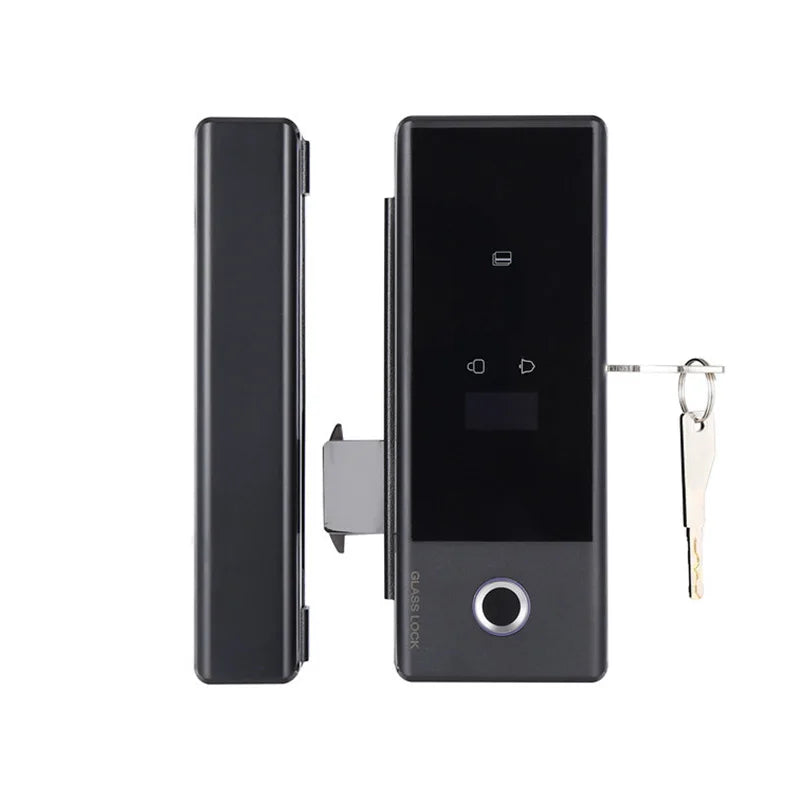 CowLost | locks-keys-product_id-smart-fingerprint-lock-for-slide-office-glass-door-swing-gate-with-tuya-wifi-ttlock-app-control |3