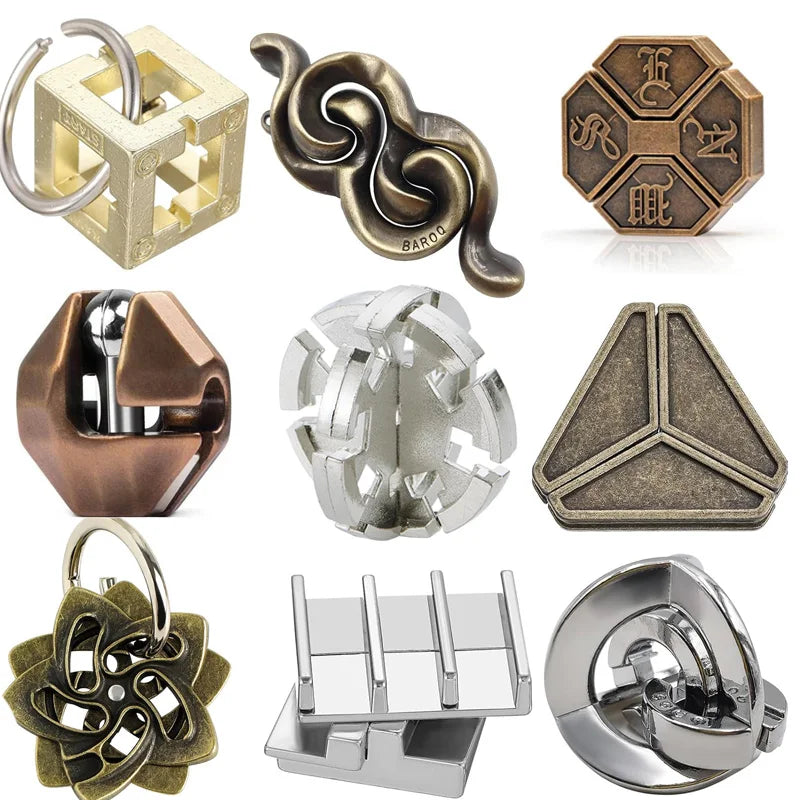 CowLost | product_id-9pcs-metal-brain-teaser-puzzles-educational-iq-test-toys-for-adults-kids |12