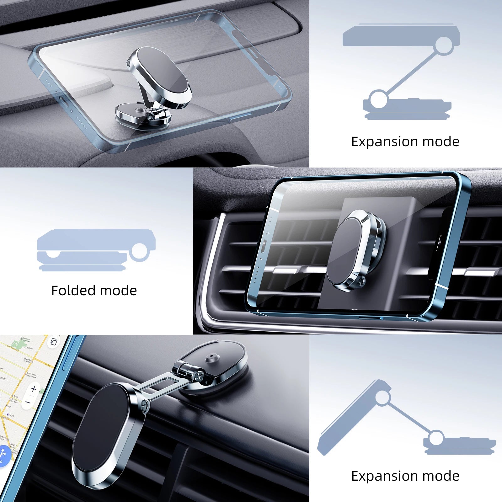 CowLost | product_id-magnetic-360-rotatable-foldable-car-phone-holder-universal-dashboard-stand-navigation-bracket |11