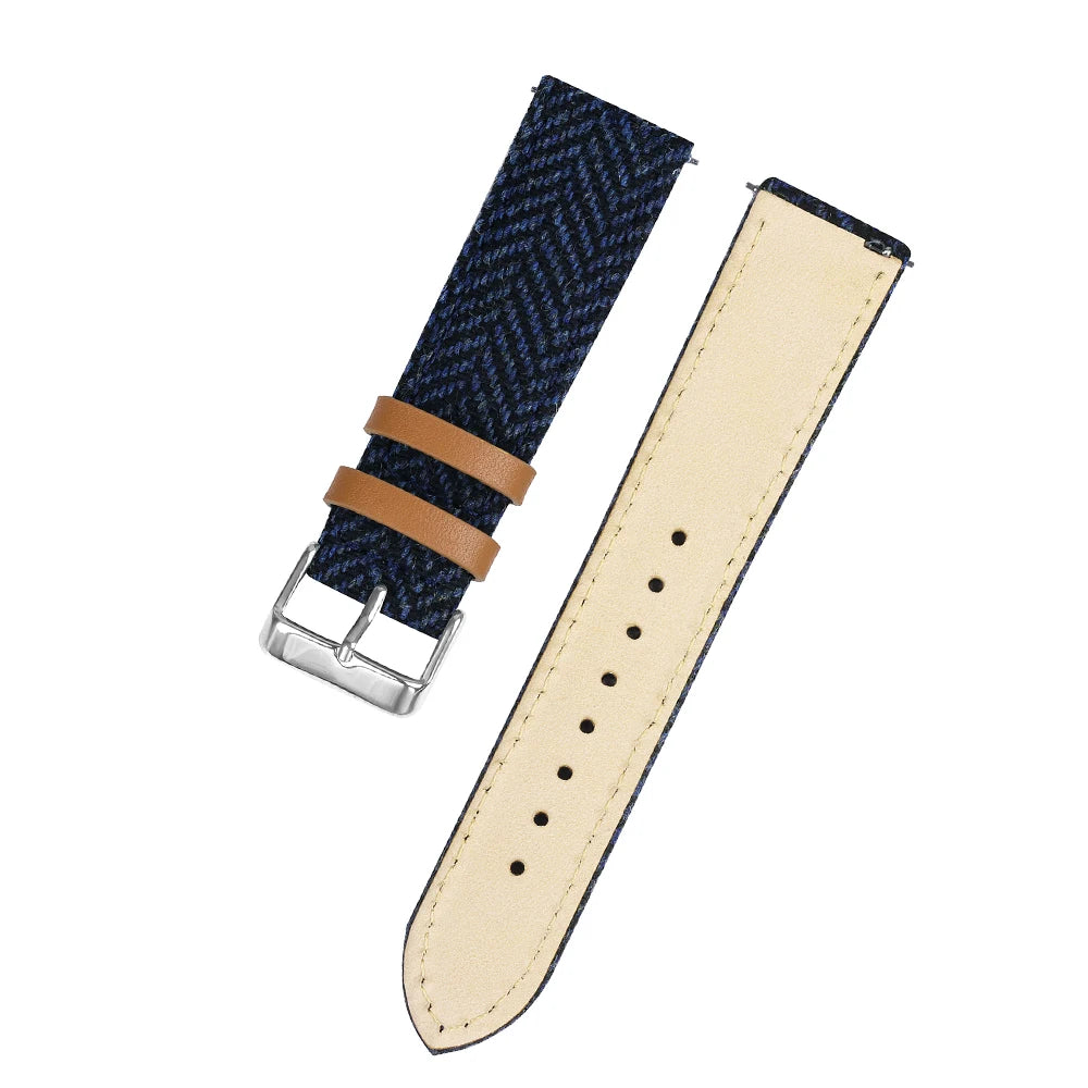 CowLost | bracelets-product_id-retro-nylon-leather-quick-release-wrist-strap-for-seiko-rolex-watchbands-unisex |18