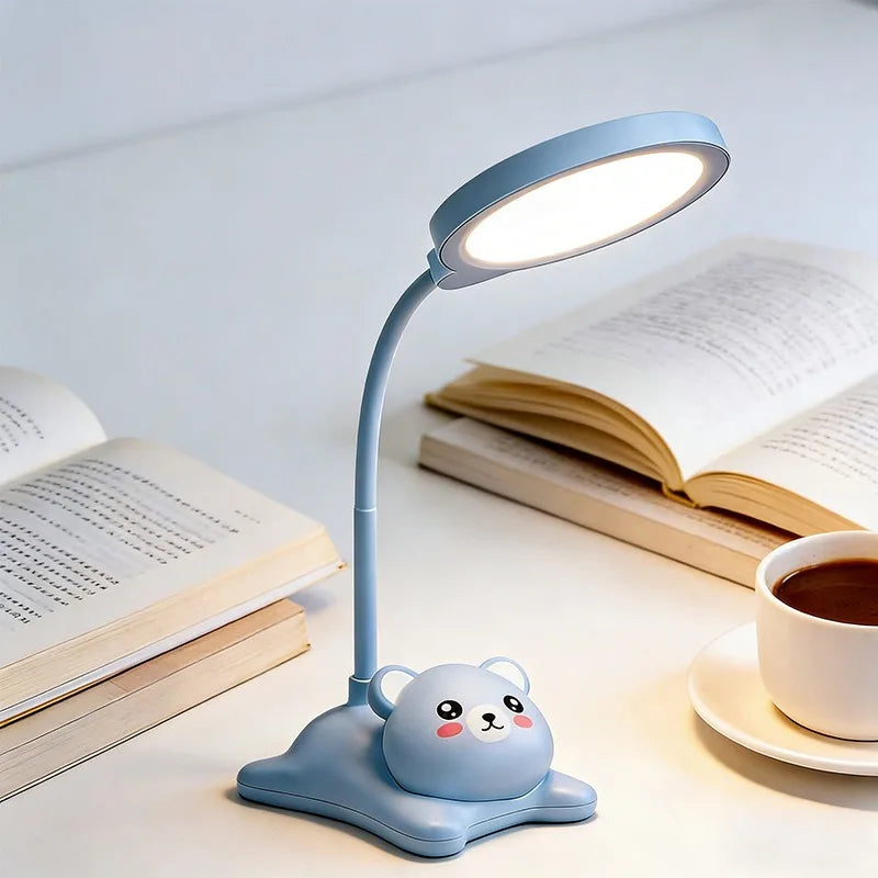 CowLost | cute-night-light-flexible-table-lamp-book-foldable-creative-cute-reading-study-cartoon-tabls-eye-protecting-desk |6