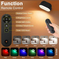 CowLost | product_id-rechargeable-led-wall-light-with-360-rotation-magnetic-touch-remote-control |24