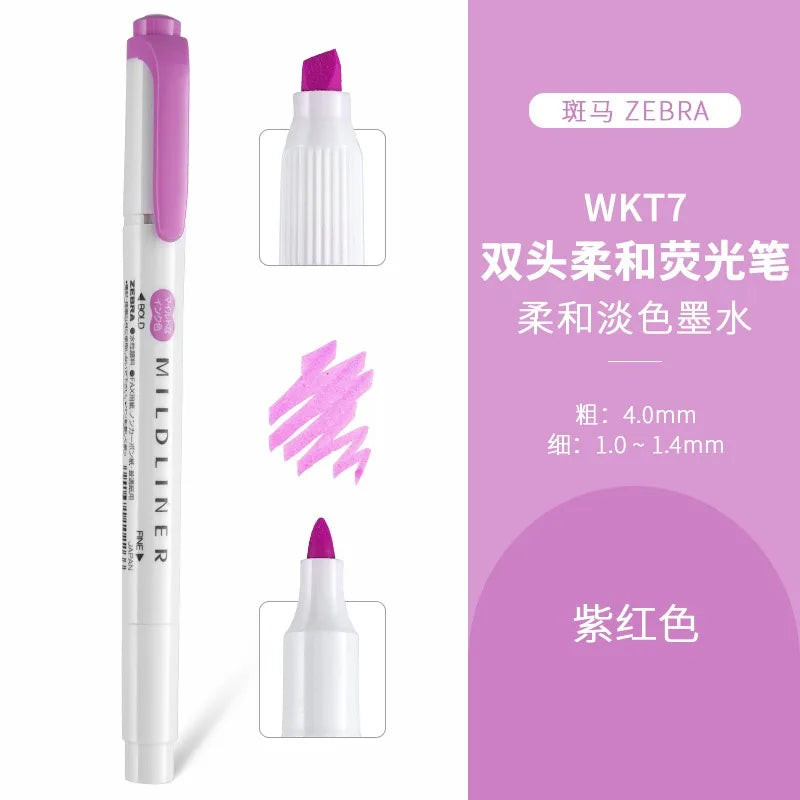 CowLost | product_id-zebra-wkt7-mildliner-dual-tip-highlighter-japanese-stationery-1pc |15