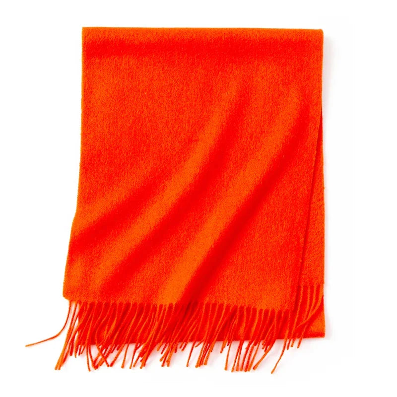 CowLost | winter-pure-long-wool-scarf-women-luxury-brand |75