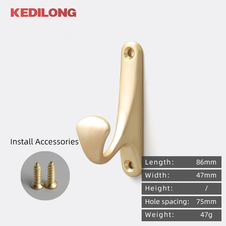 CowLost | modern-minimalist-zinc-alloy-black-clothes-hook-furniture |34