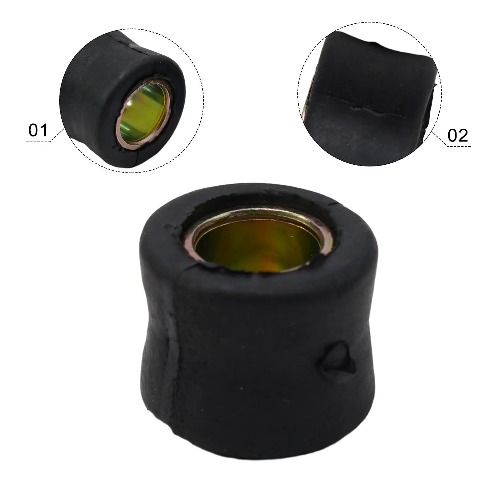 CowLost | product_id-4-2pcs-12mm-universal-shock-absorber-rubber-sleeves-for-motorcycle-electric-vehicle |3