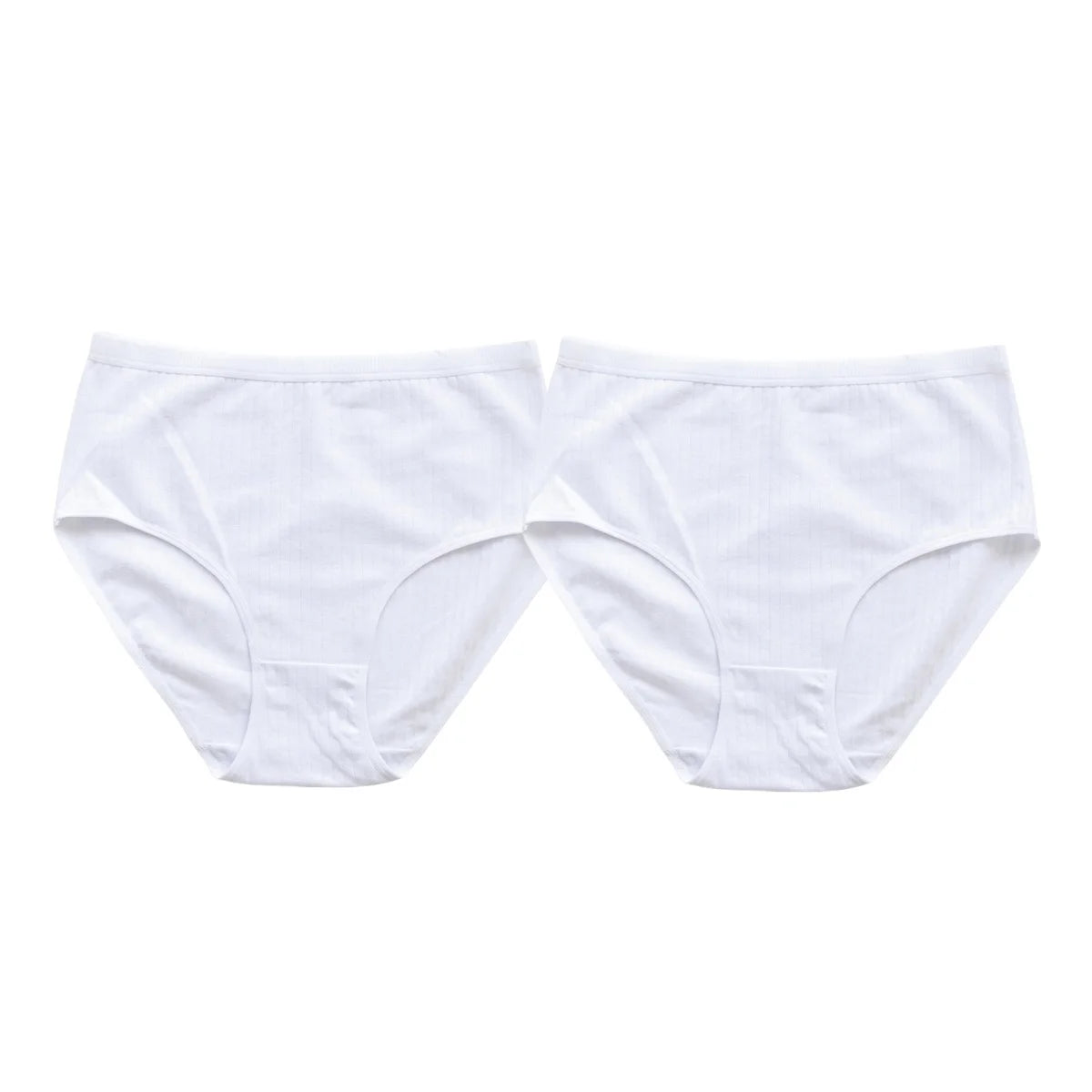 CowLost | product_id-2-pack-women-s-plus-size-high-waist-cotton-briefs-m-xxl-breathable-panties |18