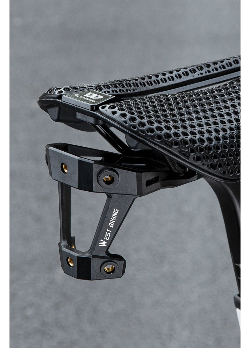 CowLost | west-biking-bicycle-water-bottle-cage-extension-mount-for-bike-saddle-single-double-bottles-holder-mtb-road-bike-accessories |9