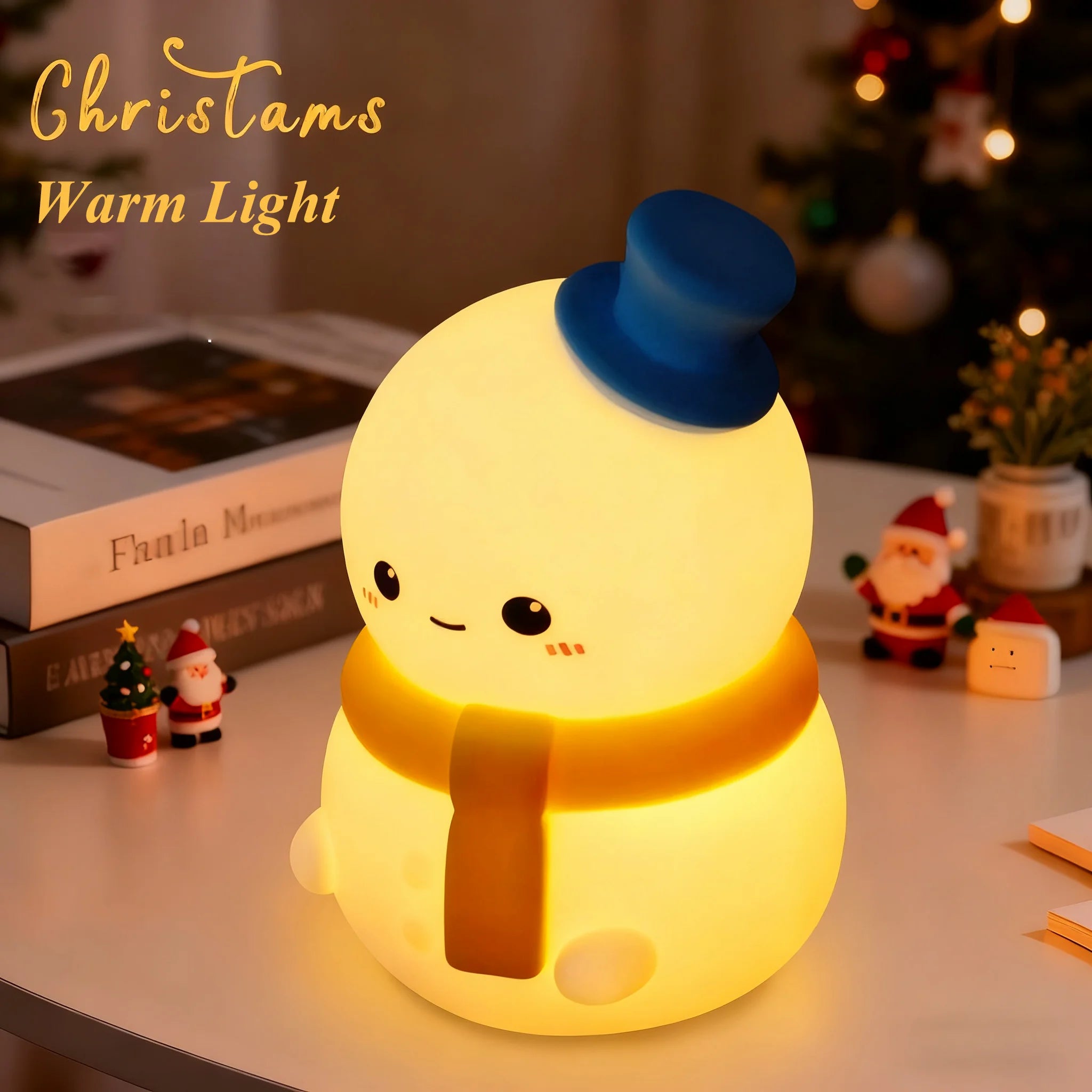 CowLost | product_id-rechargeable-led-snowman-touch-control-holiday-night-light |5