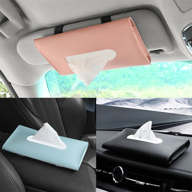 CowLost | product_id-universal-car-tissue-and-mask-holder-for-sun-visor-elegant-convenient |6