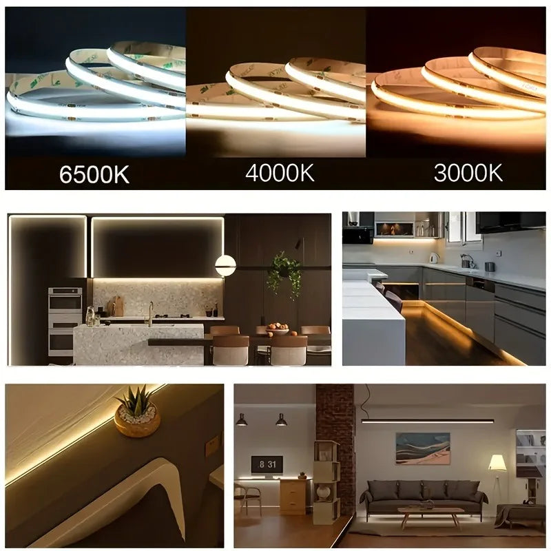 CowLost | dimmer-switches-product_id-cob-led-light-strip-with-gesture-sensor-dimmer-for-living-room-bedroom-cupboard-lighting |5