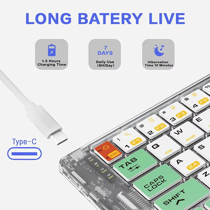 CowLost | product_id-foldable-bluetooth-5-1-wireless-keyboard-rechargeable-mouse-set-portable-full-size |3