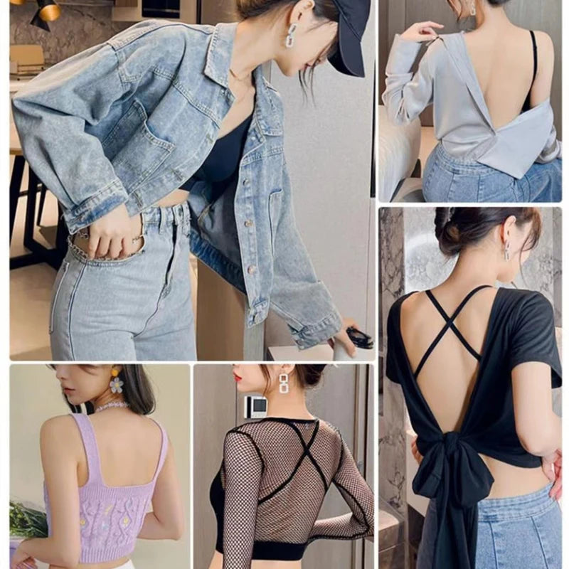 CowLost | product_id-large-seamless-u-shaped-backless-strapless-push-up-bra-for-women |2