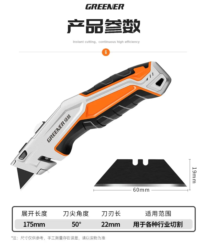 CowLost | product_id-greener-heavy-duty-zinc-alloy-cutter-knife-with-3-extra-blades-multi-functional-estilete-profissional-tool |15
