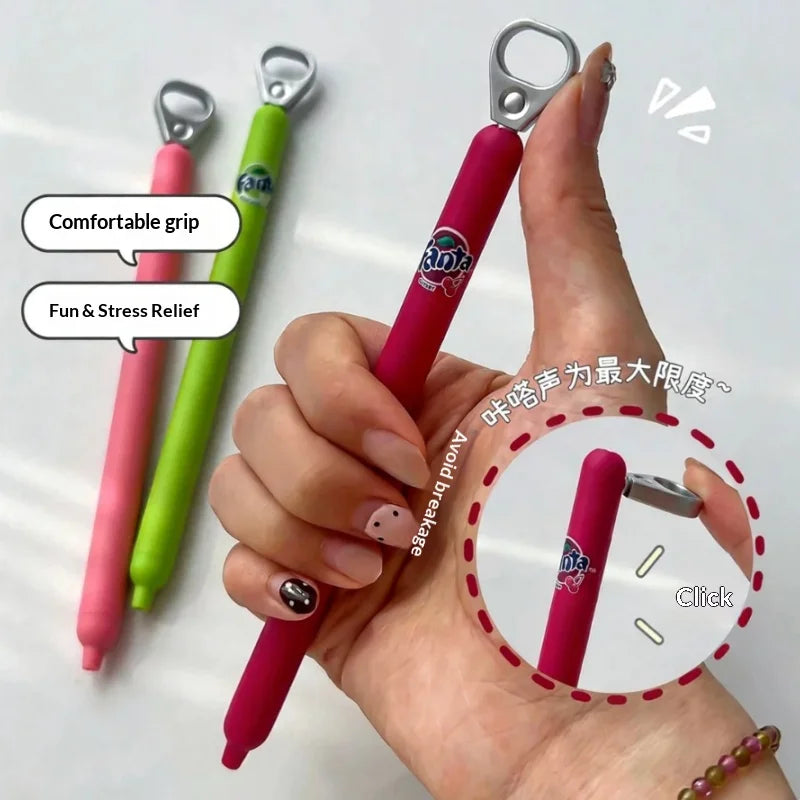CowLost | product_id-kaco-fanta-0-5mm-black-gel-pen-pop-up-side-click-ergonomic-for-study-gift |2