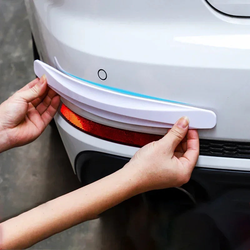 CowLost | 2-4pcs-car-universal-front-and-rear-bumper-protector-rubber-bumper-cover-protective-lip-strip-bumper-decoration-strip |7