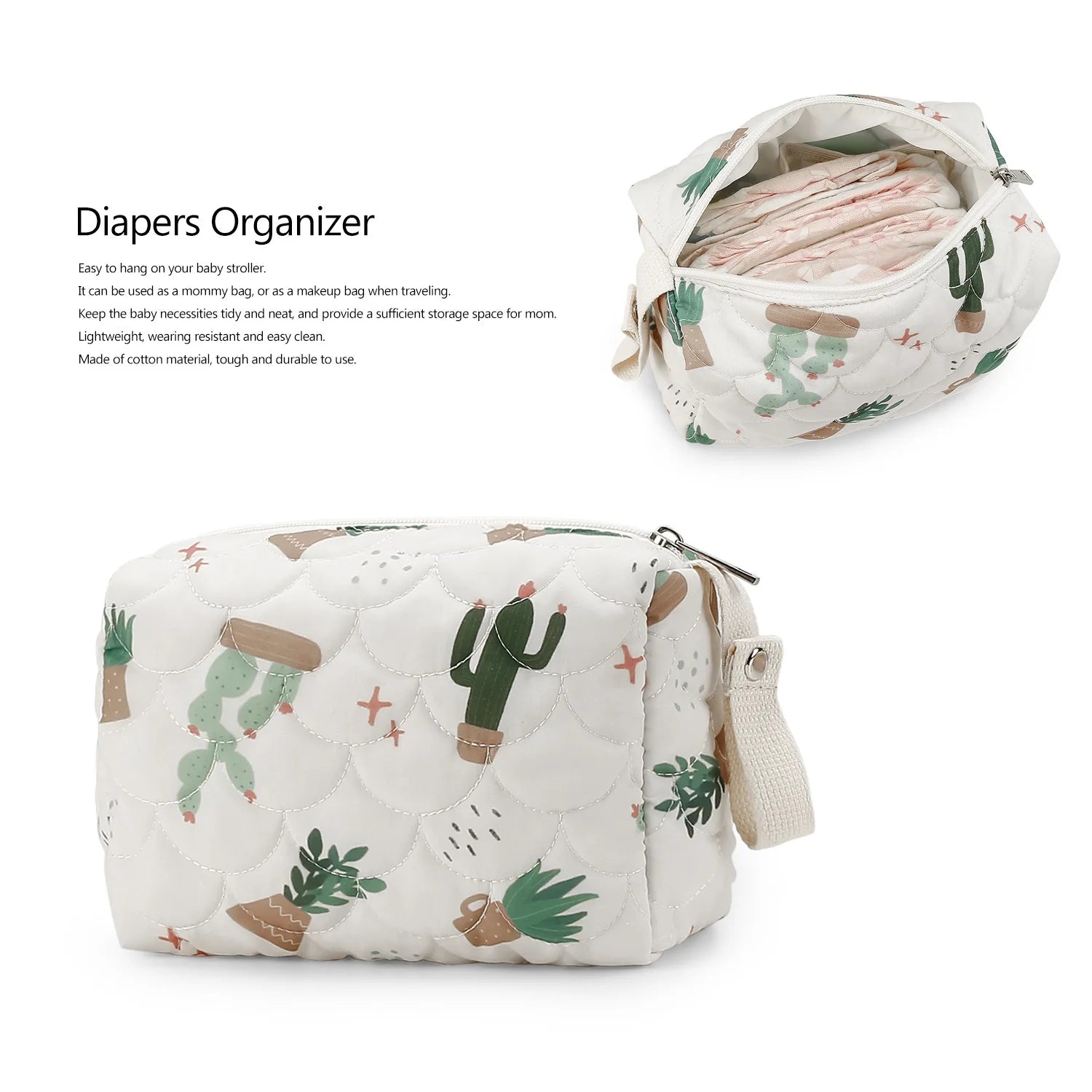 CowLost | baby-diaper-bag-waterproof-nappy-bag-reusable-wet-dry-storage-handbag |15